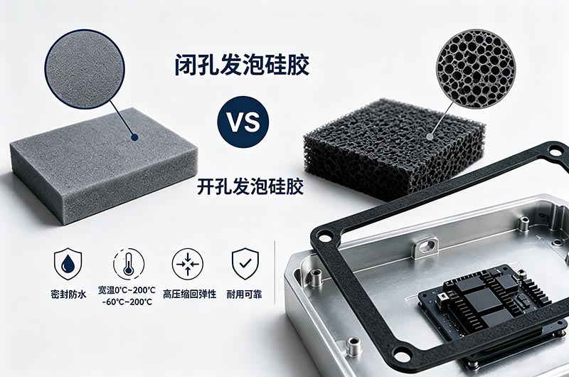 闭孔发泡硅胶：为严苛环境打造可靠的密封与防护方案