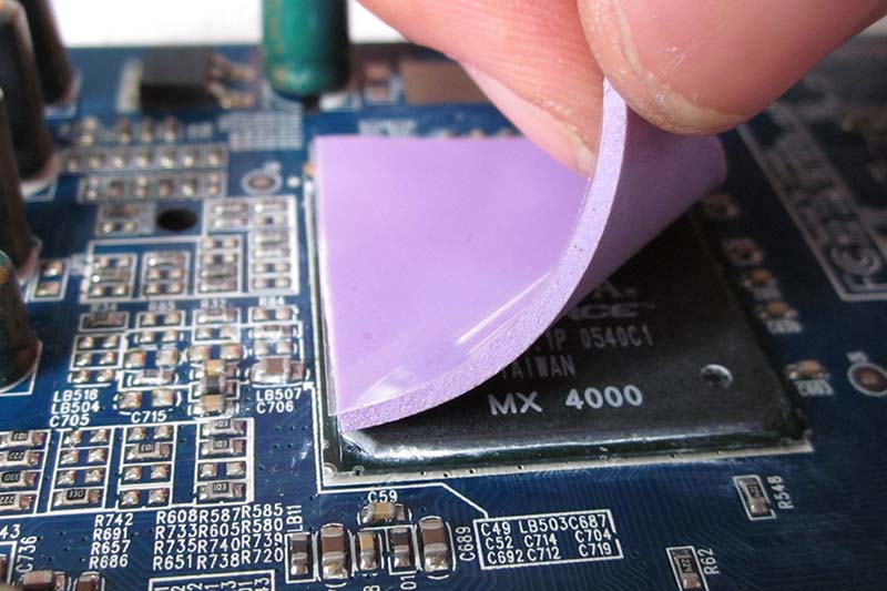 处理器导热垫片应用场景