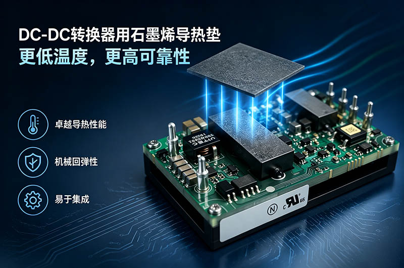 石墨烯导热垫片应用于DC-DC转换器